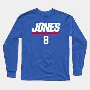 Jones 8, New York Giants Long Sleeve T-Shirt